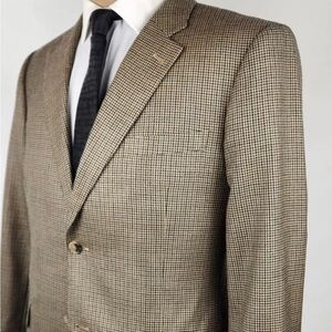 John W. Nordstrom Houndstooth Sport Coat Blazer. 46 L